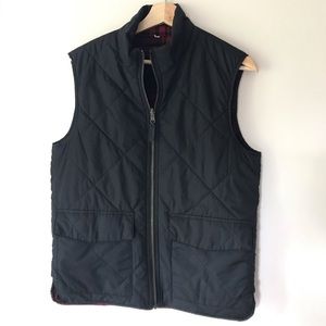 J. Crew Authentic outerwear reversible mens S vest
